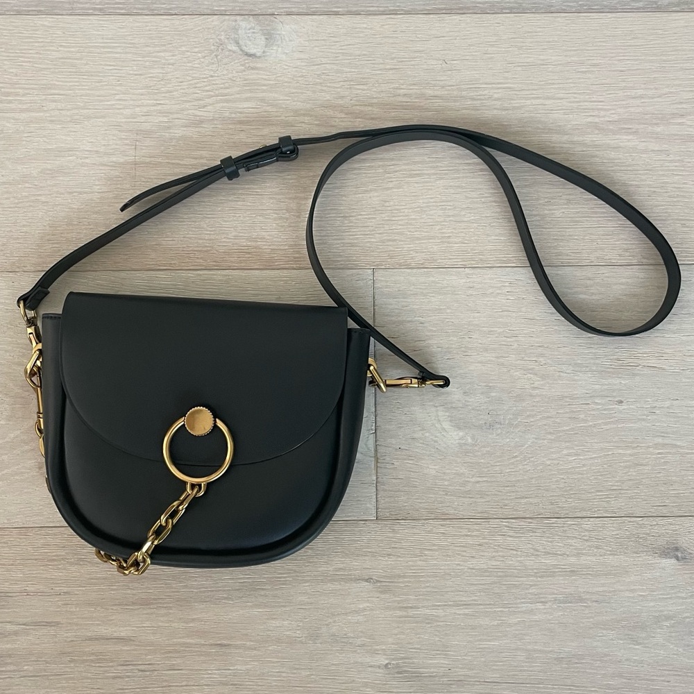 Charles & Keith black crossbody bag
